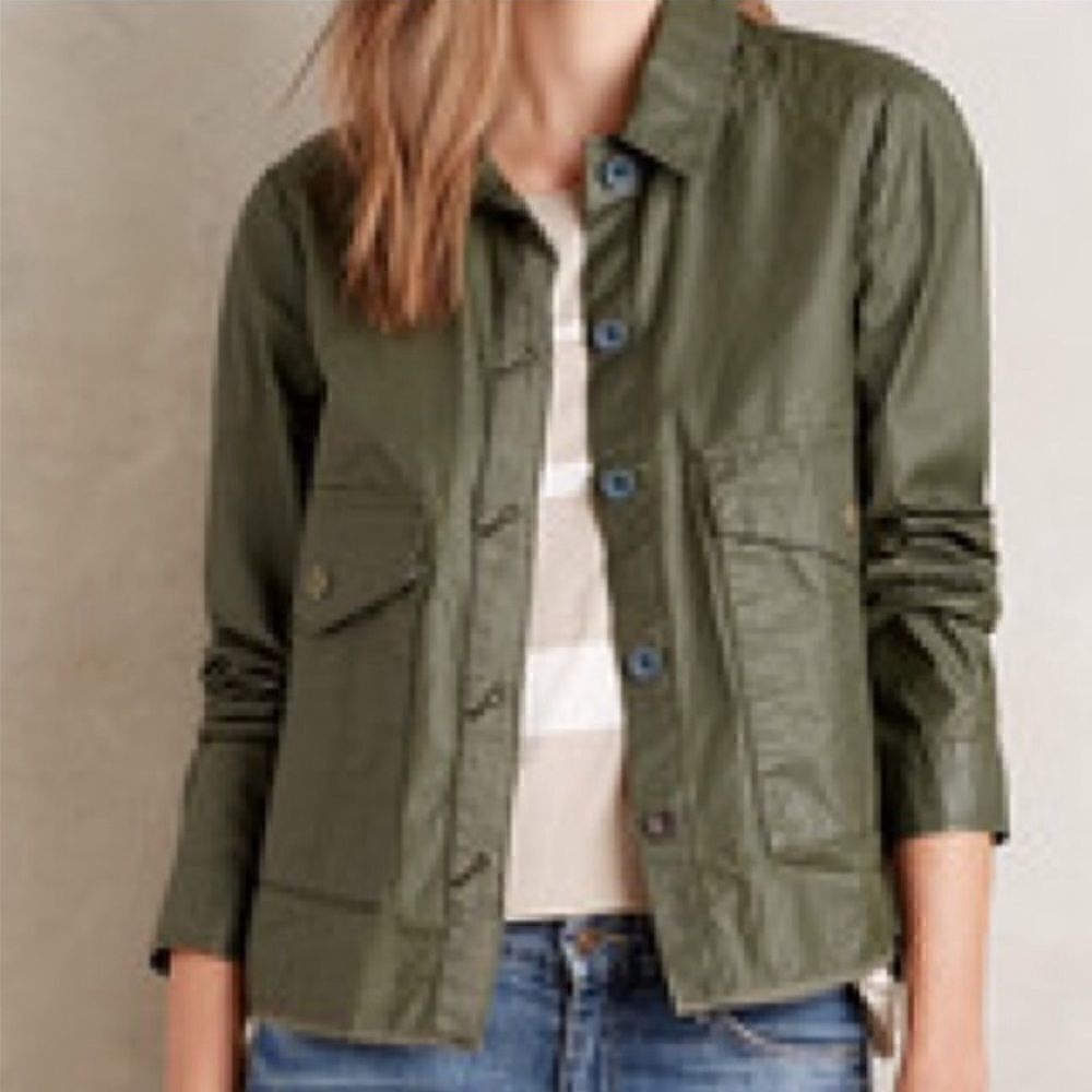 Anthropologie Hei Hei Utility Swing Jacket Medium